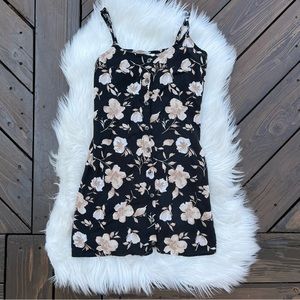 Boho Floral Mini Dress
